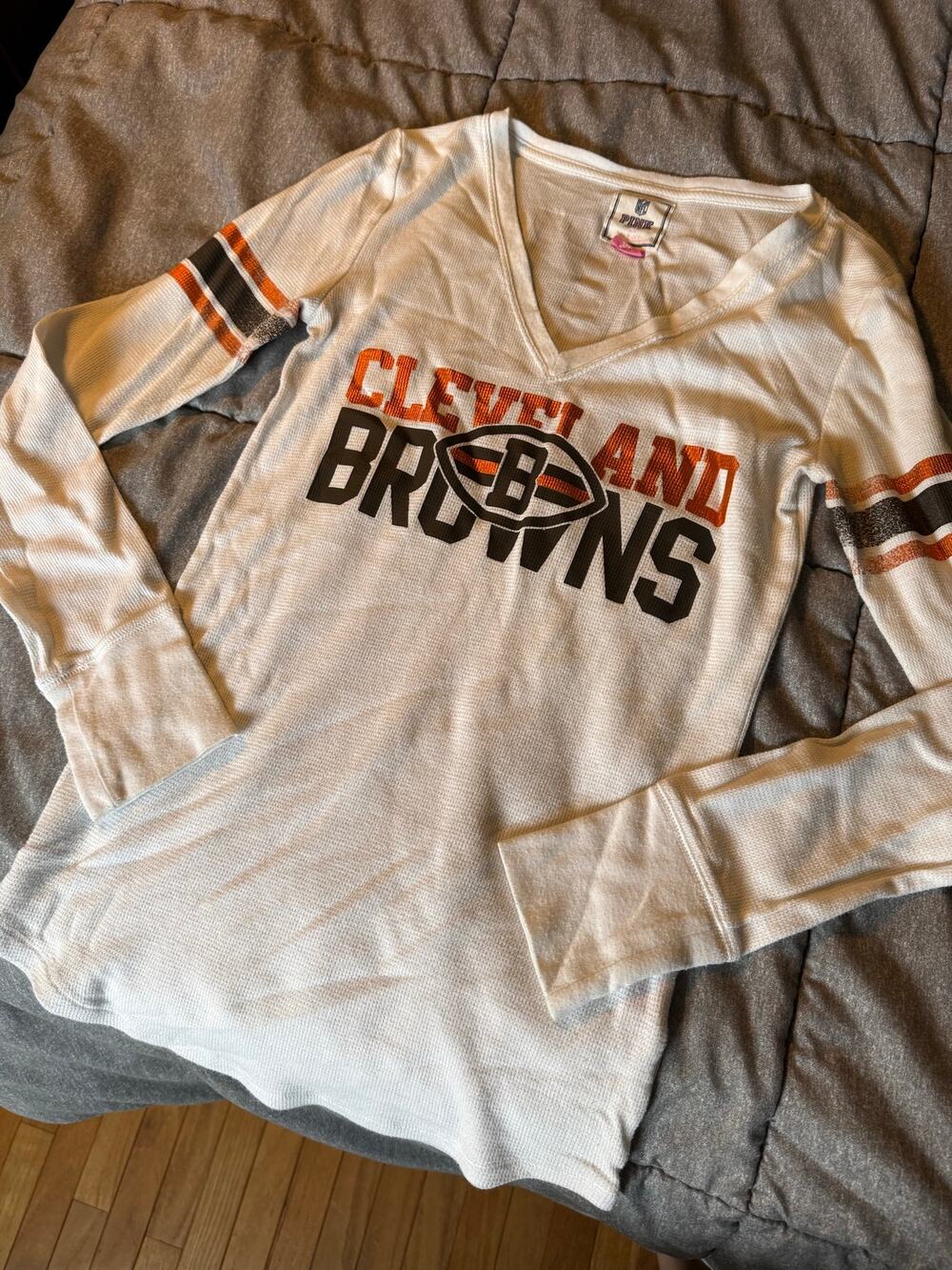 Victoria’s Secret Pink NFL Cleveland Browns Long Sleeve